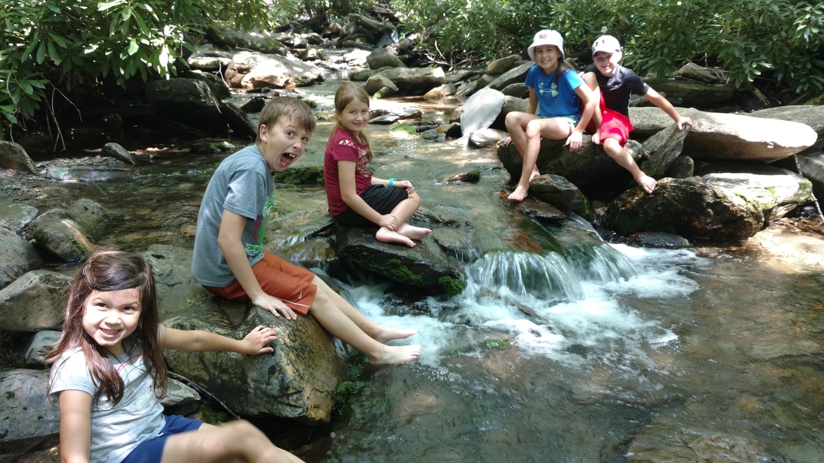 Hiking in the smokies...