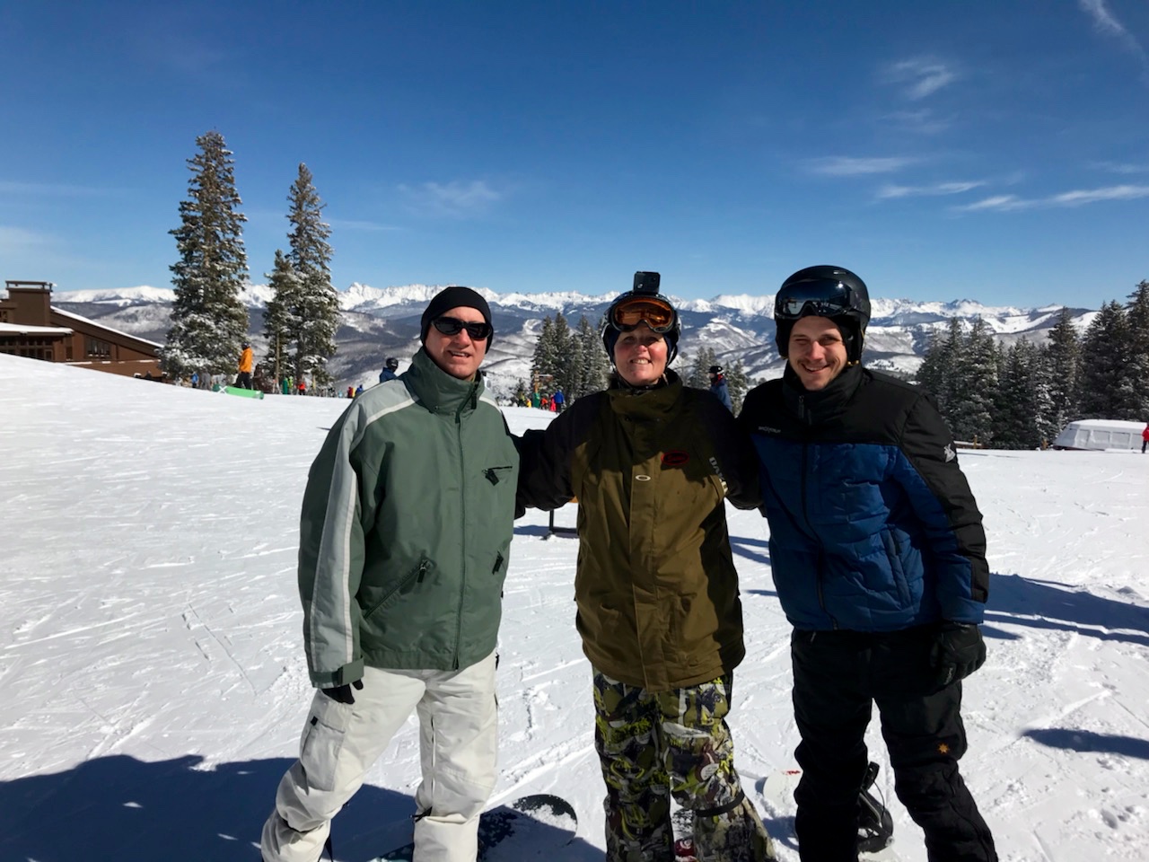 Snowboarding in Breckenridge, Co, with my brother ...