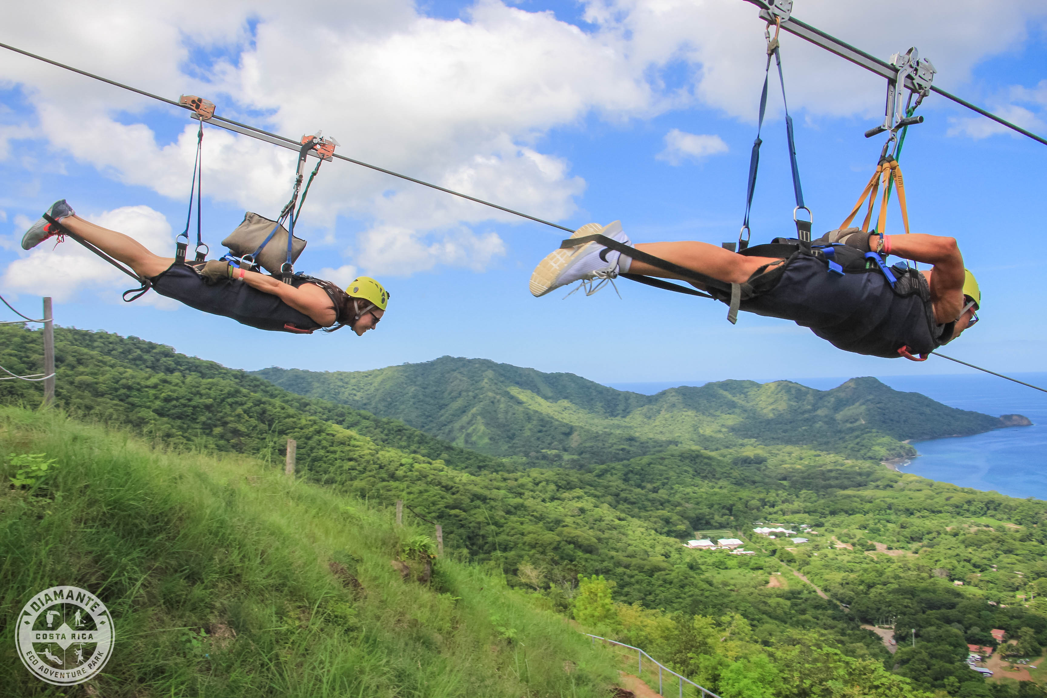 Flying down the hills of Costa Rica...