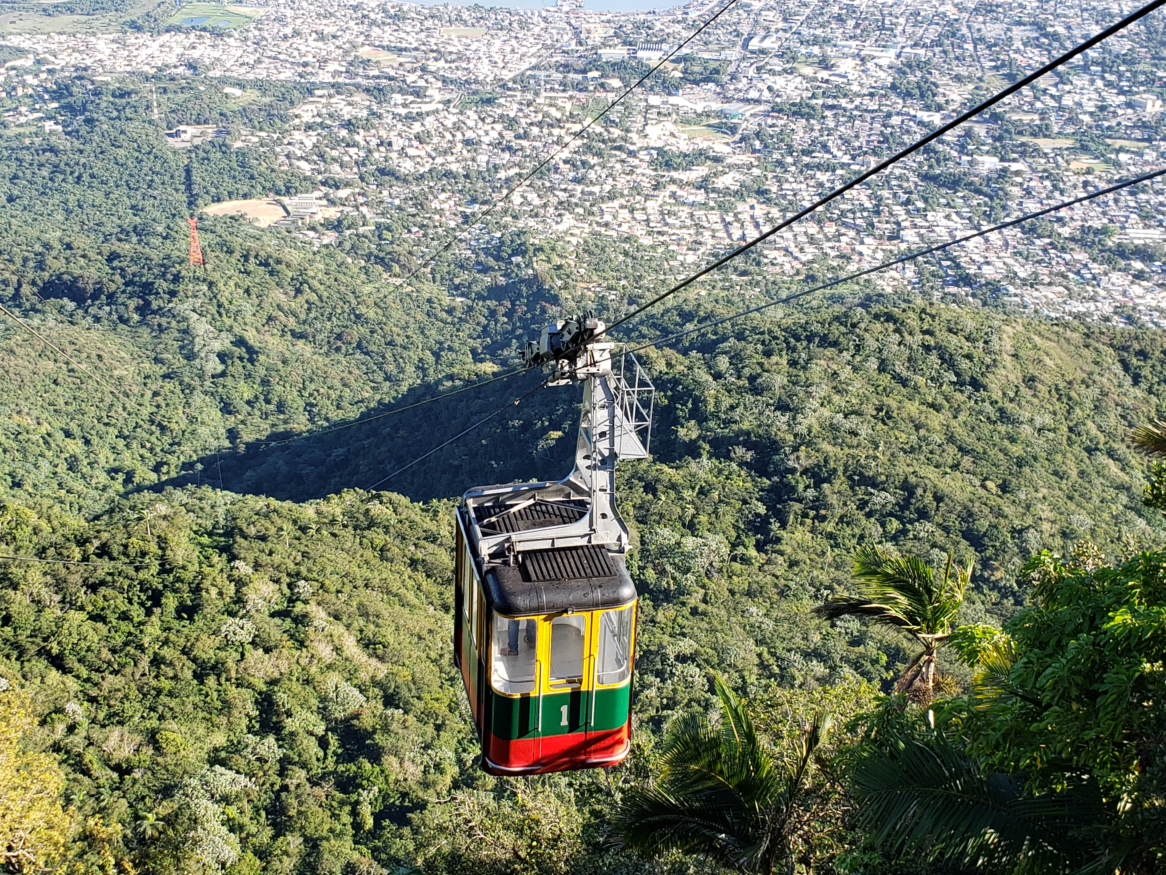 Cable car ride in Puerto Plata...