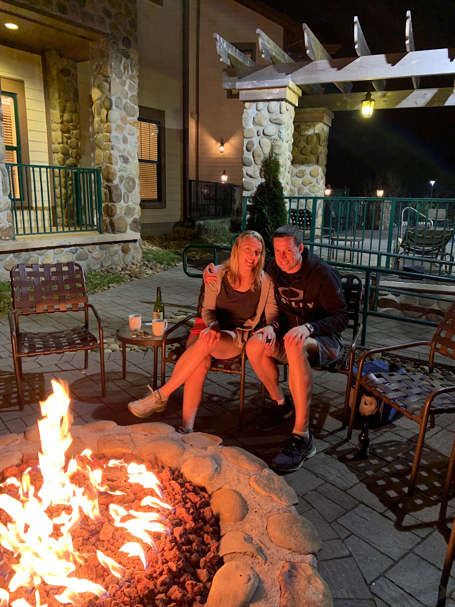 Quiet fun nights by the fire pit on this spring br...