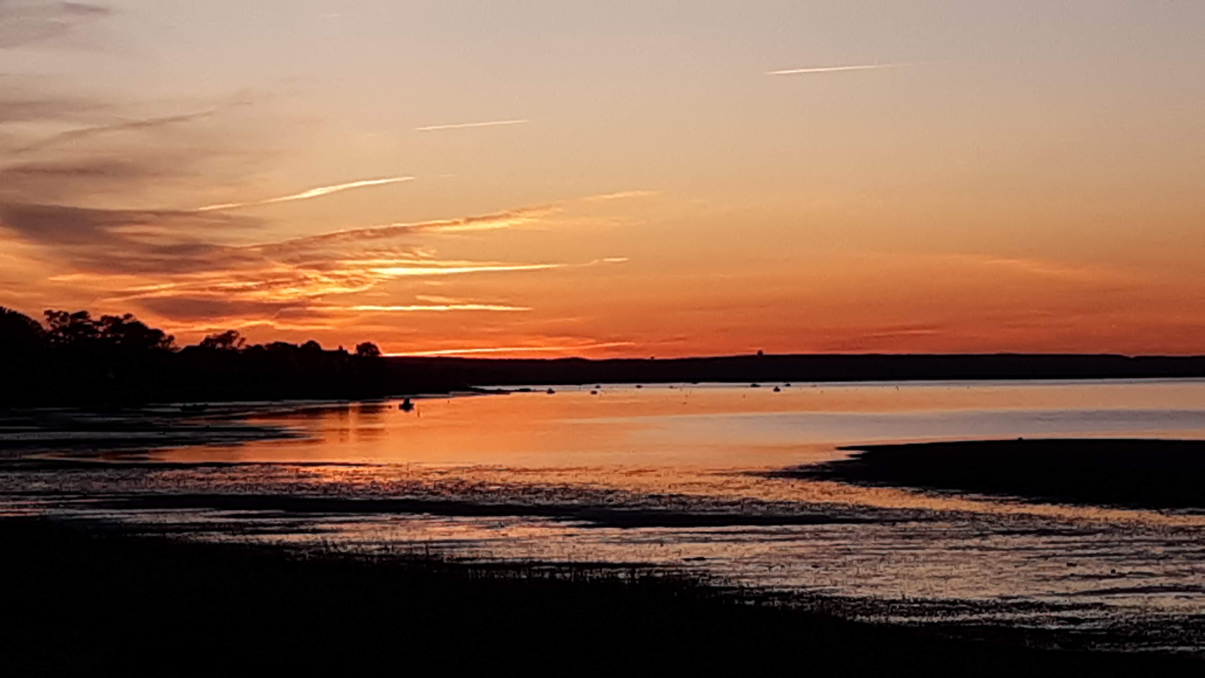 Sunset on Cape Cod Bay...taken near Barnstable...