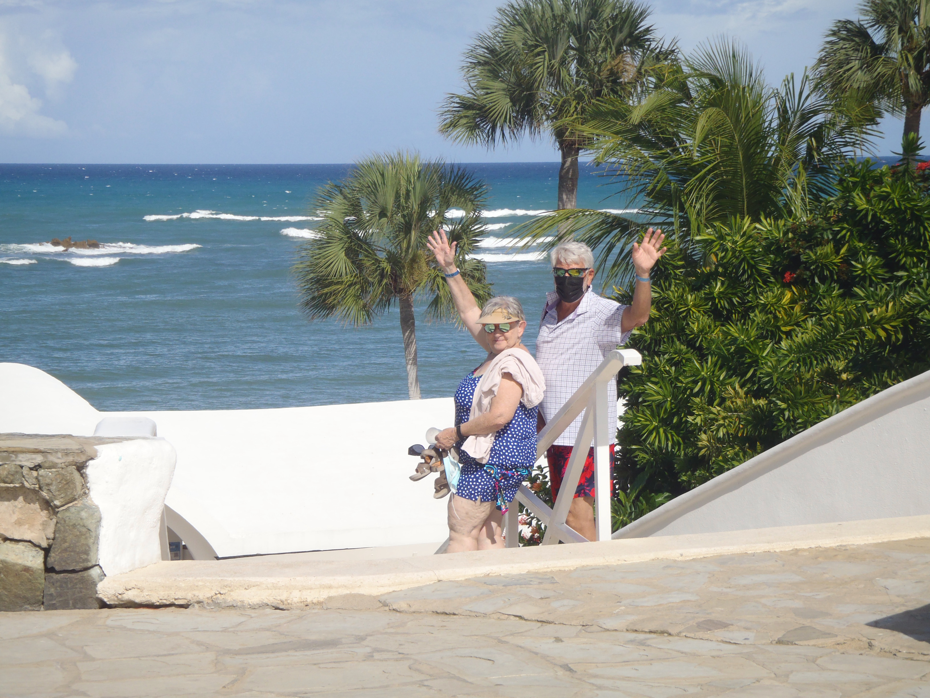 Heading towards beach at LHVC...