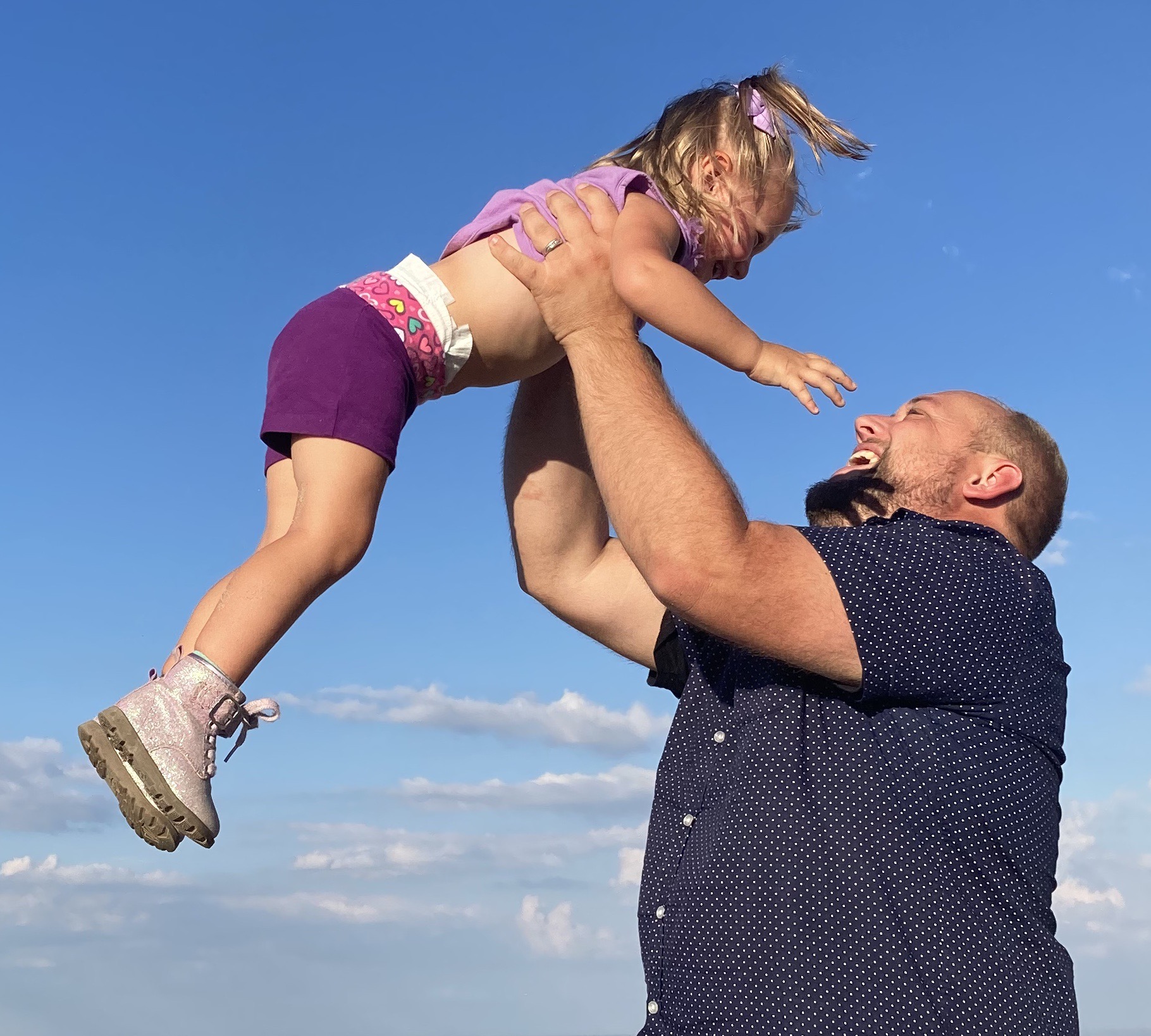 Father & Daughter Sandwich, MA beach “Pure Gracefu...