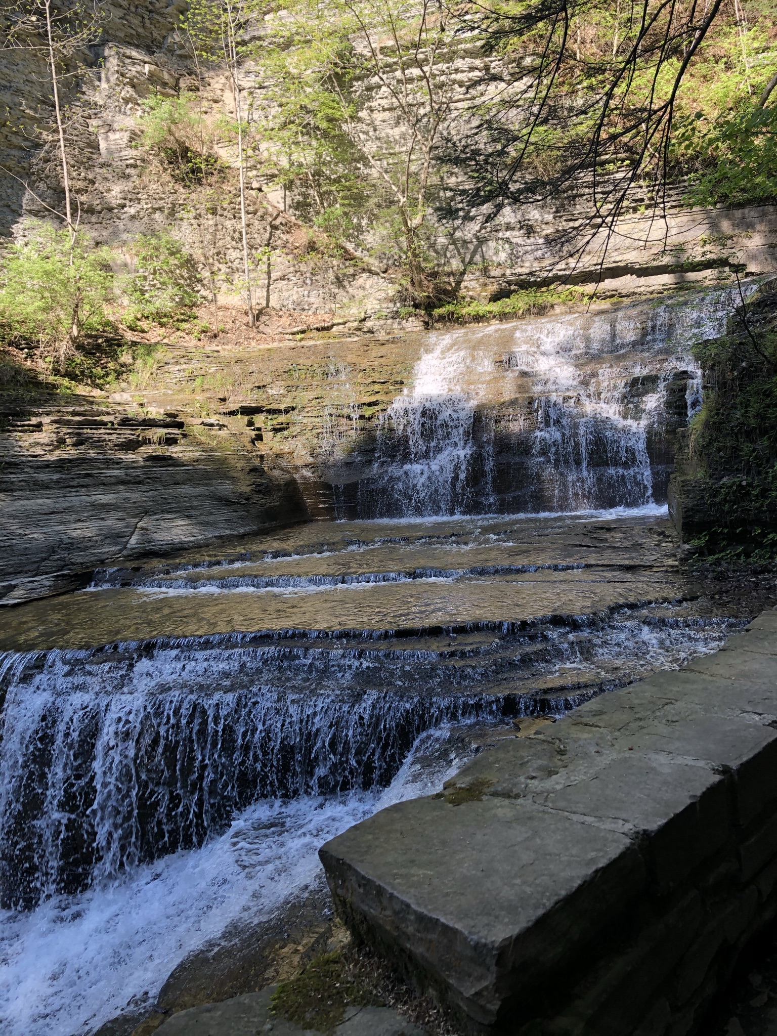 Gorge Trail at Buttermilk  State Park in Ithaca, N...