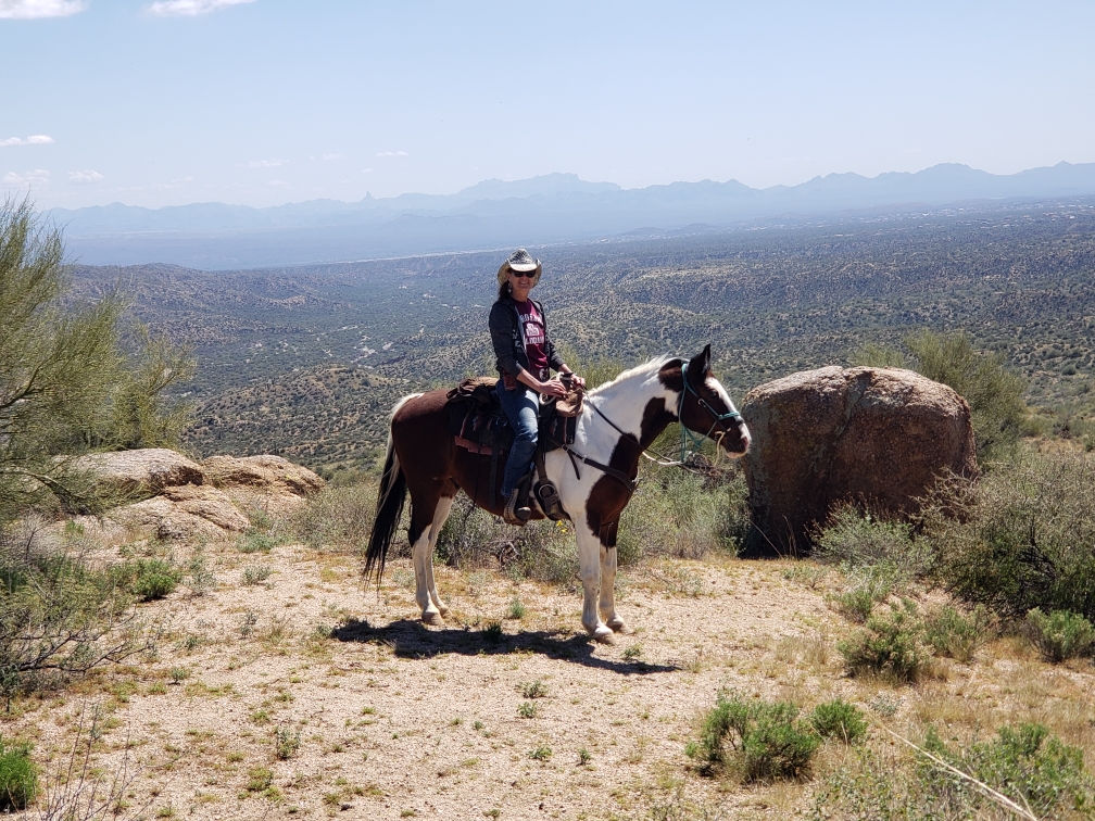 My husband and I went horseback riding with Windwa...