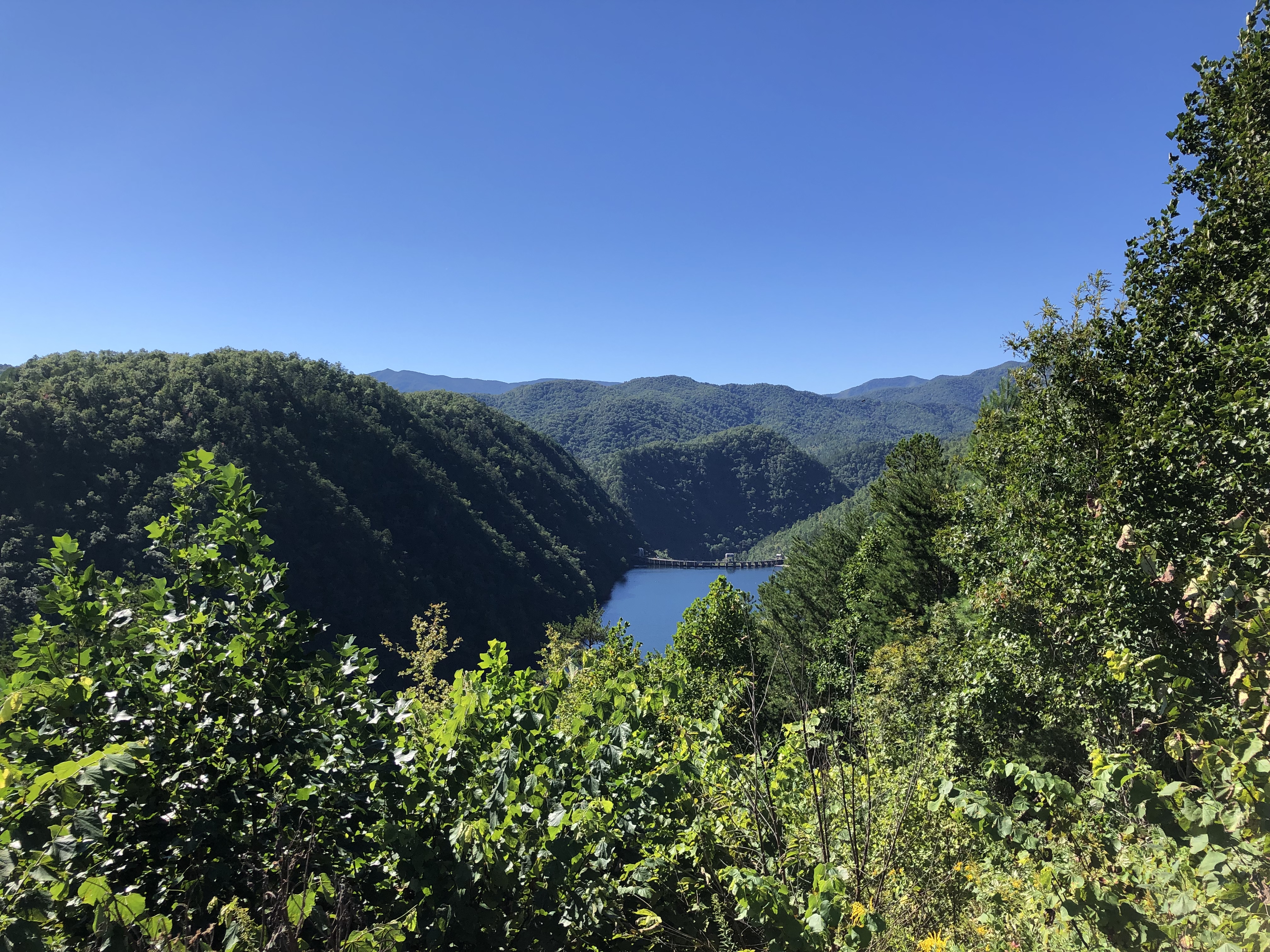 View from Tapoco Lodge near Murphy,NC...