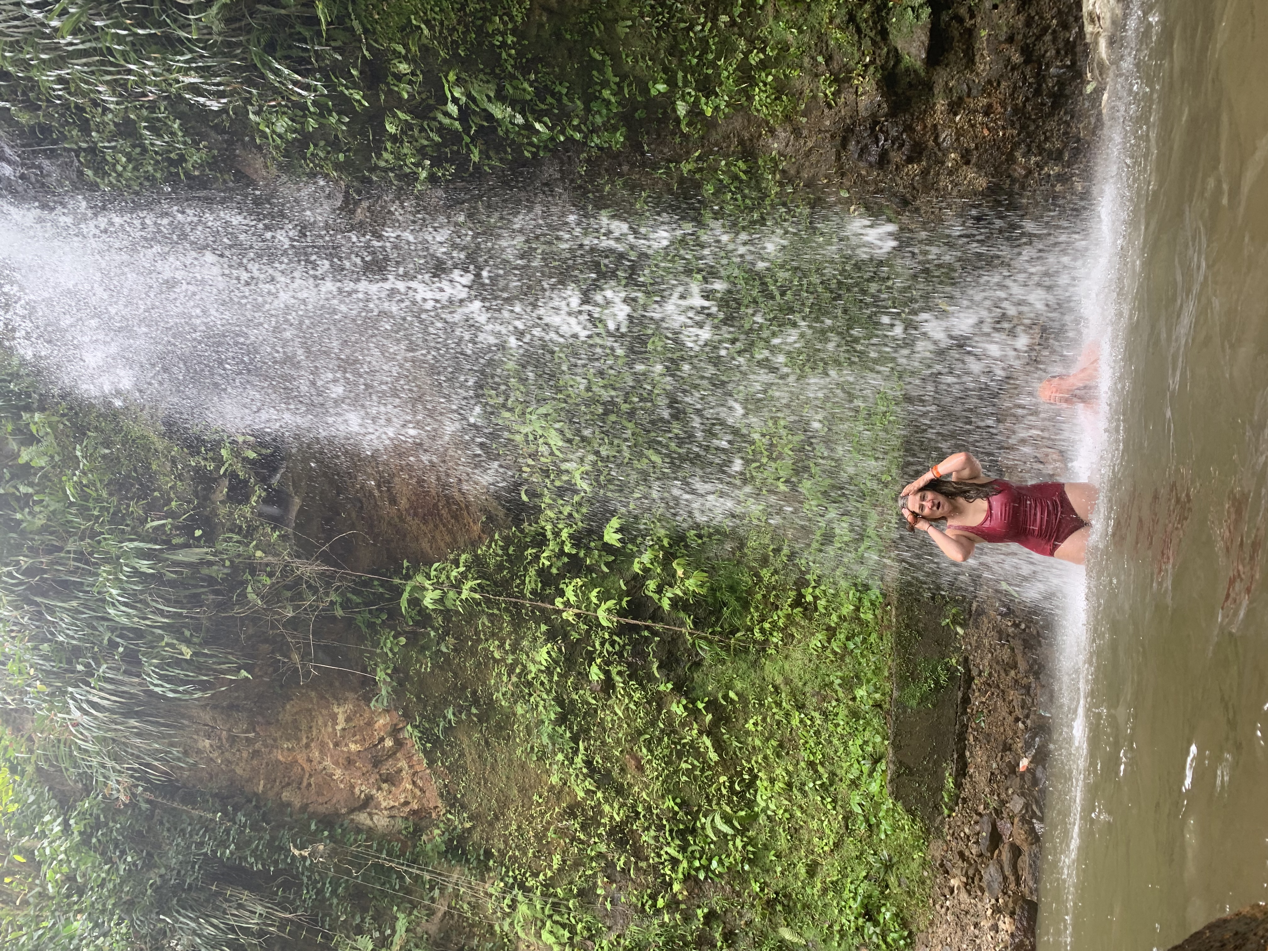 Waterfall in St. Lucia...