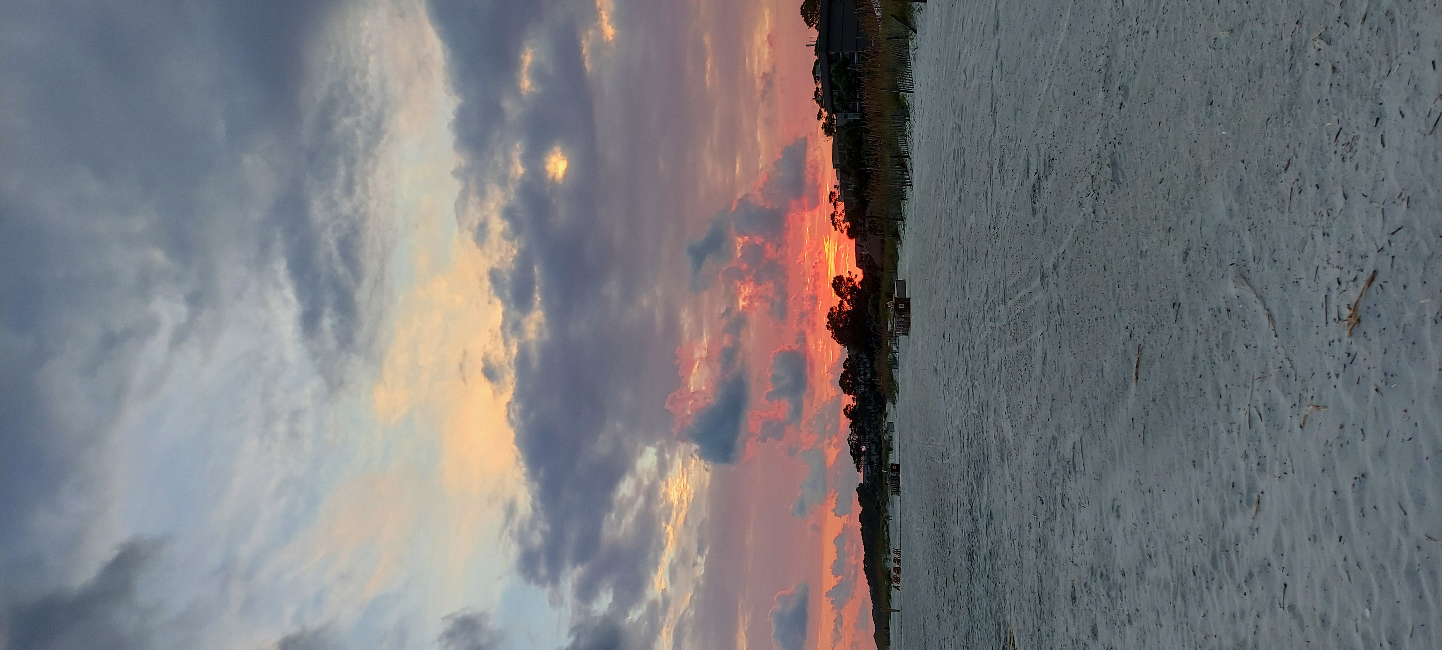 The Sunset from The beach on Hilton Head Island...
