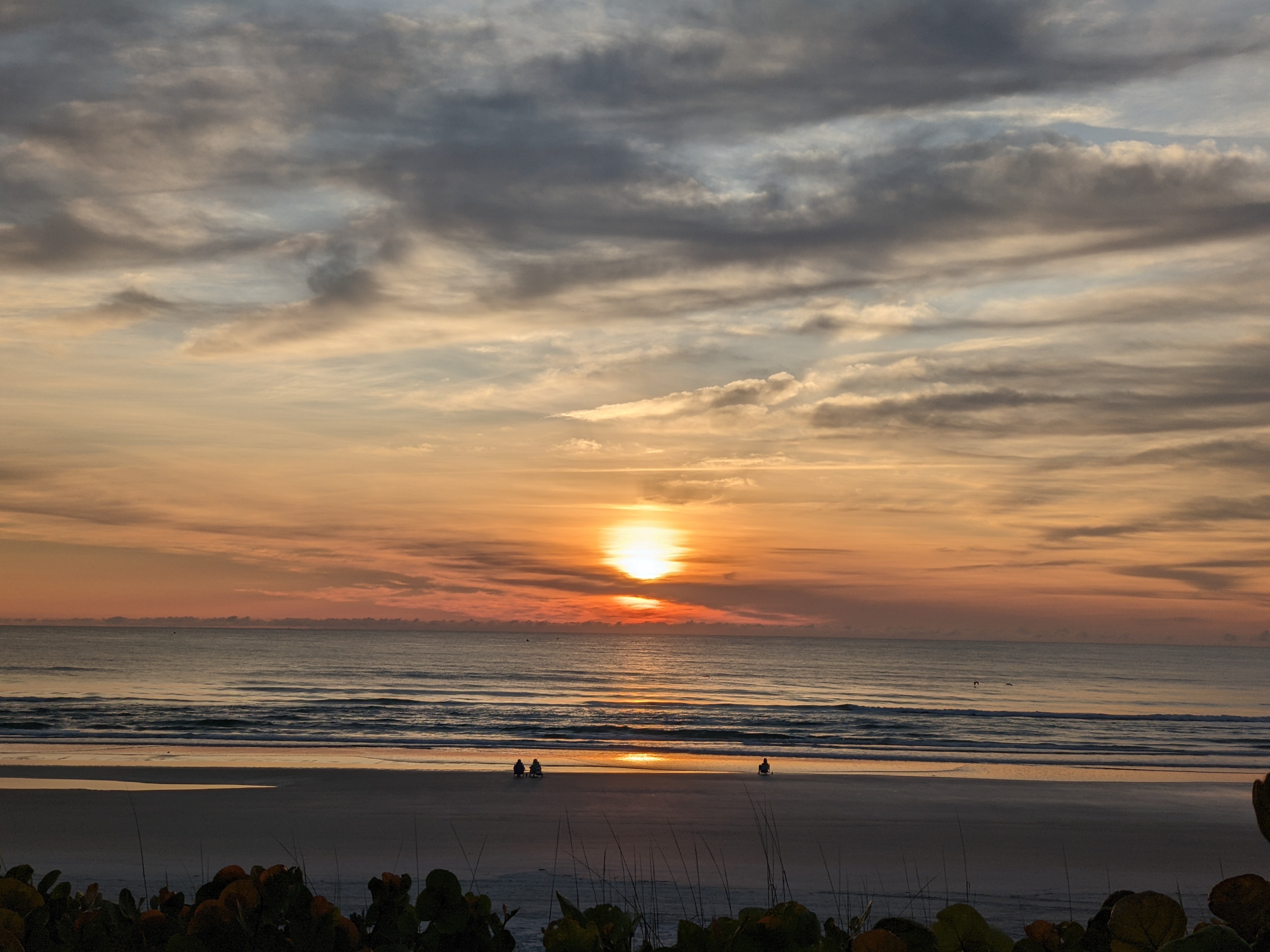 Sunrise in New Smyrna Beach, FL....