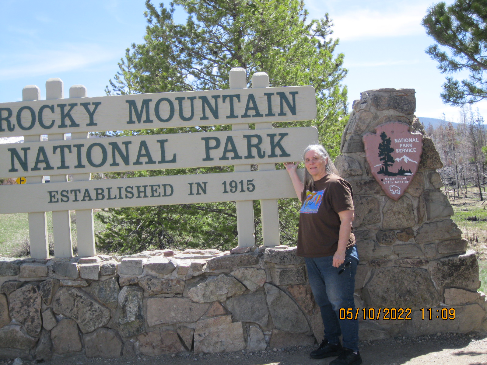 The West Entrance to the Rocky Mountain National P...