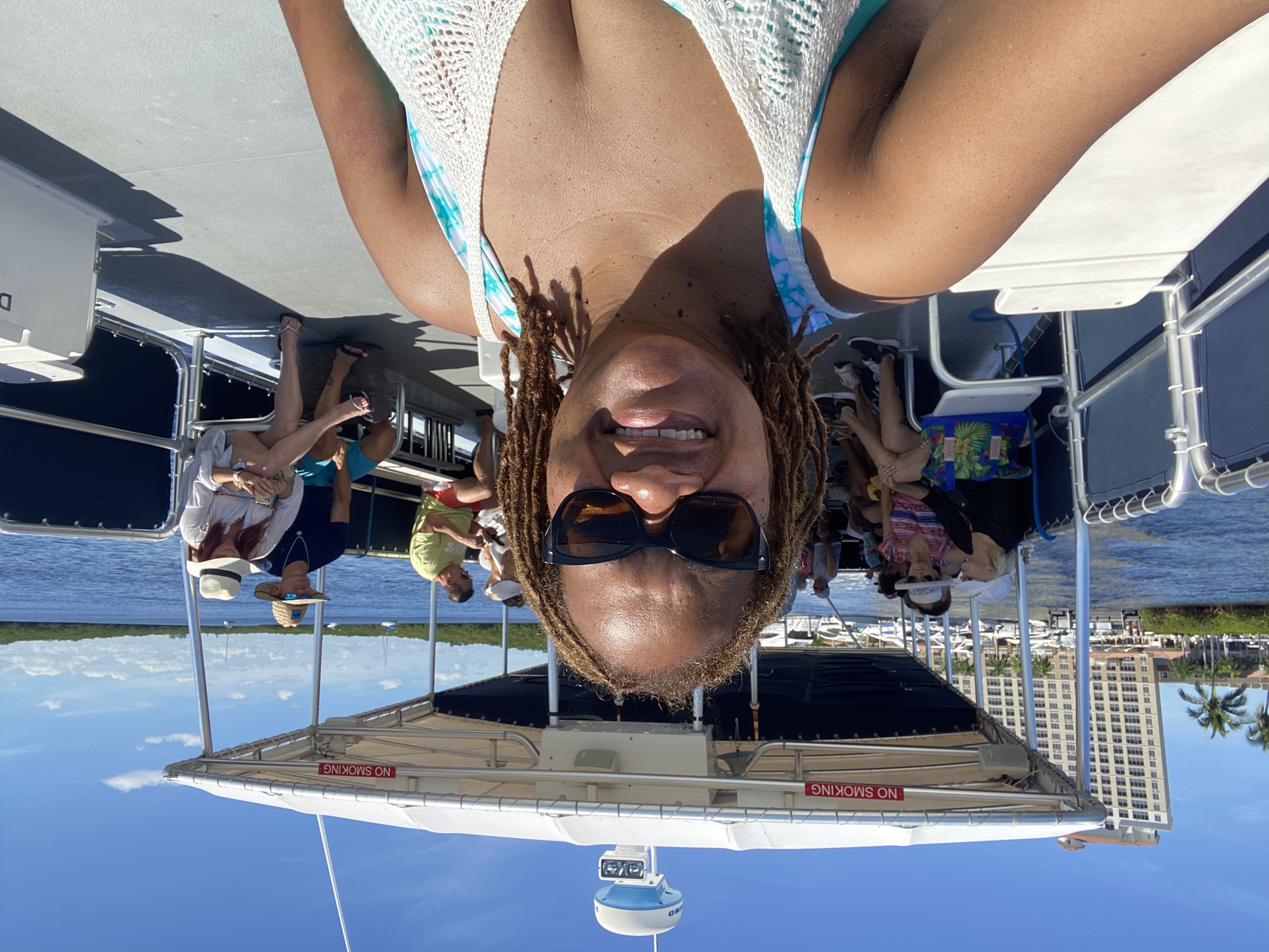 Water taxi to Fort Meyers Beach...