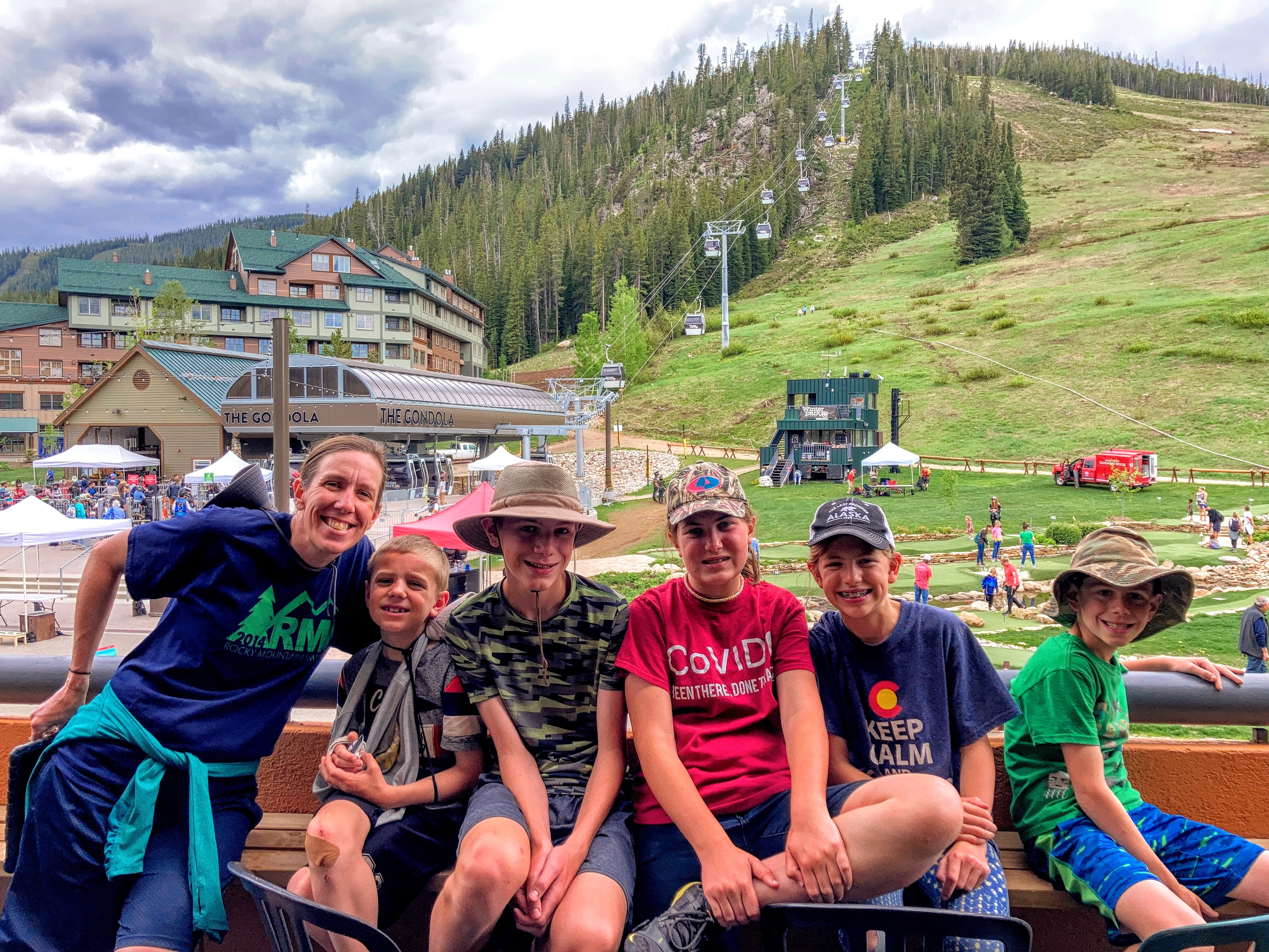 Enjoying summer activities at Winter Park Ski Reso...