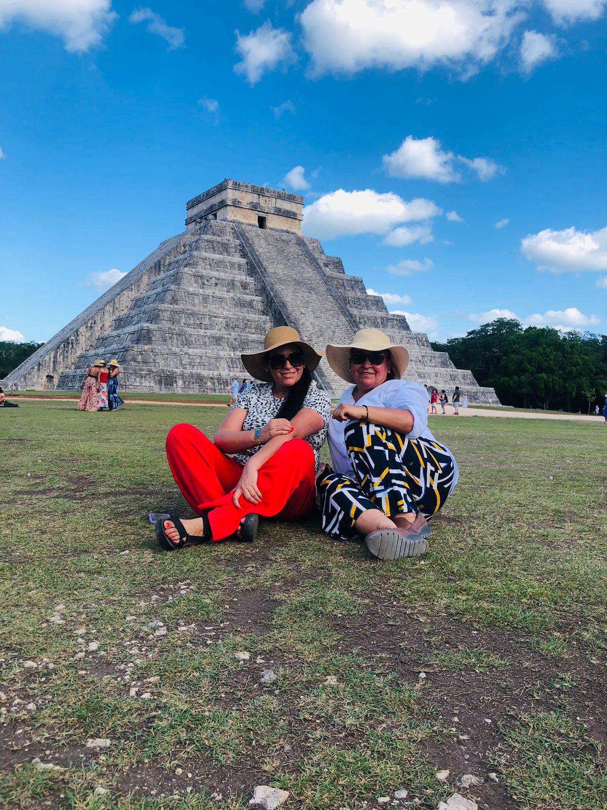 Our trip to Cancún, at Chichenitza pyramid!...