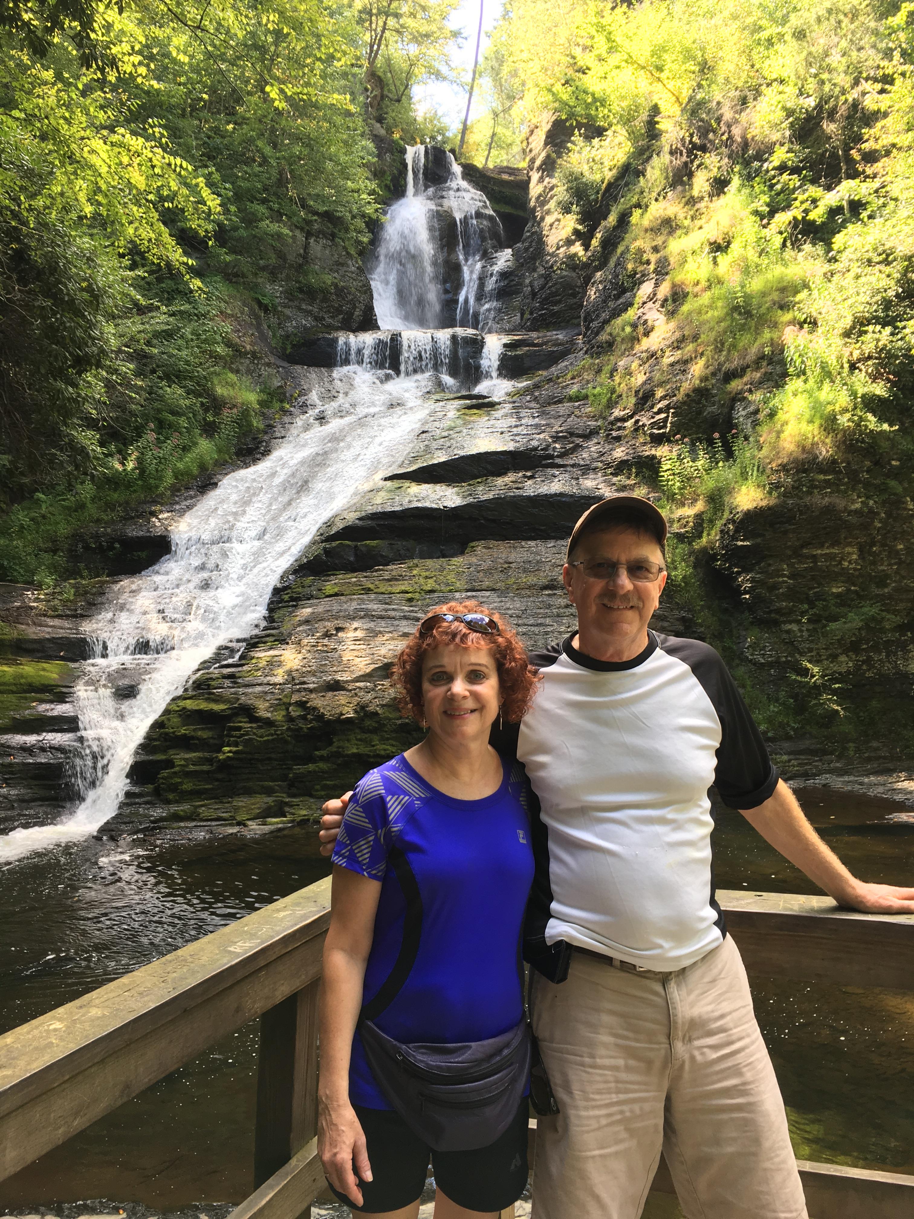 Dingman Falls in the Poconos of PA....