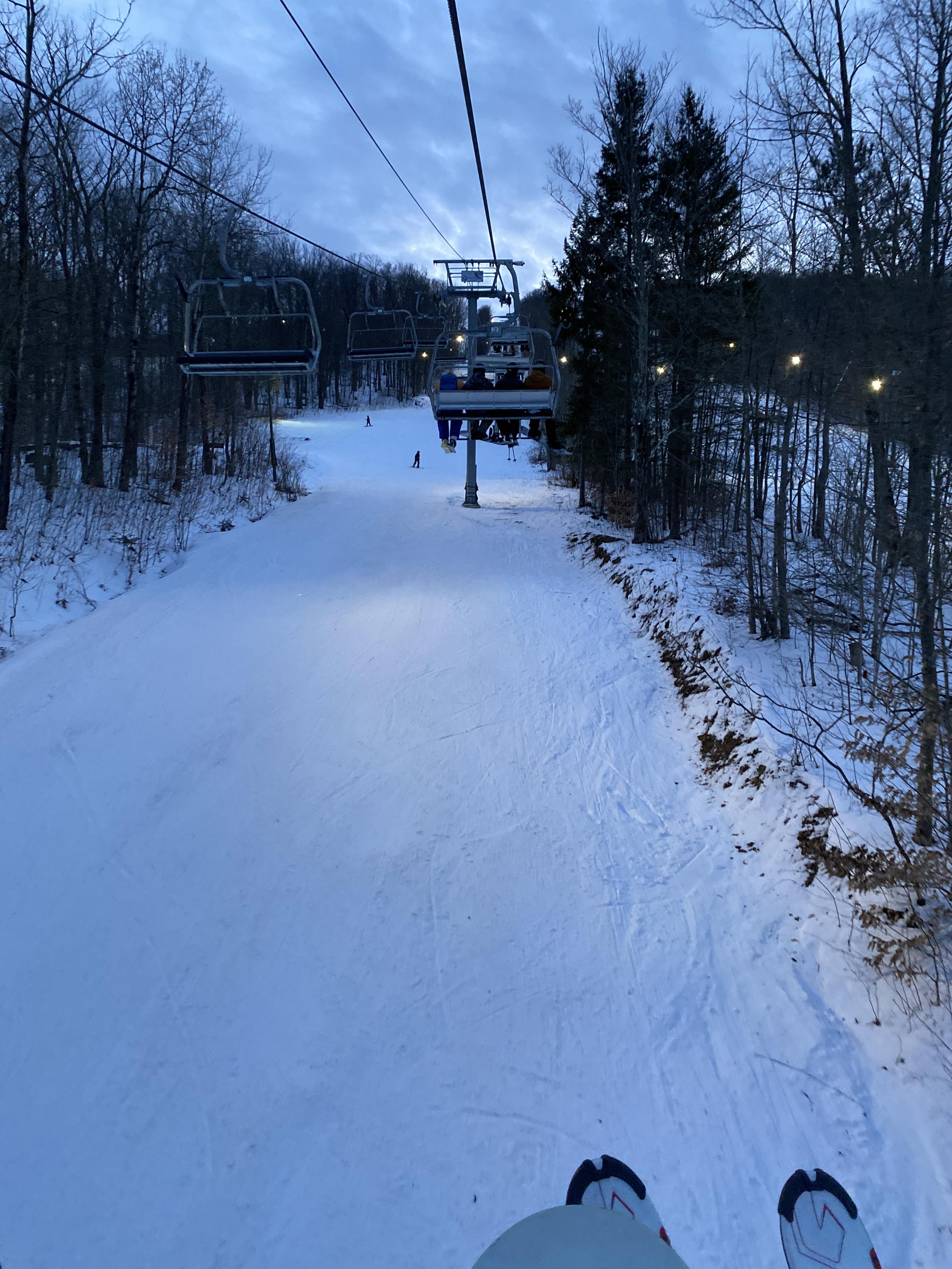 Ski Lift at Greak Peak NY...